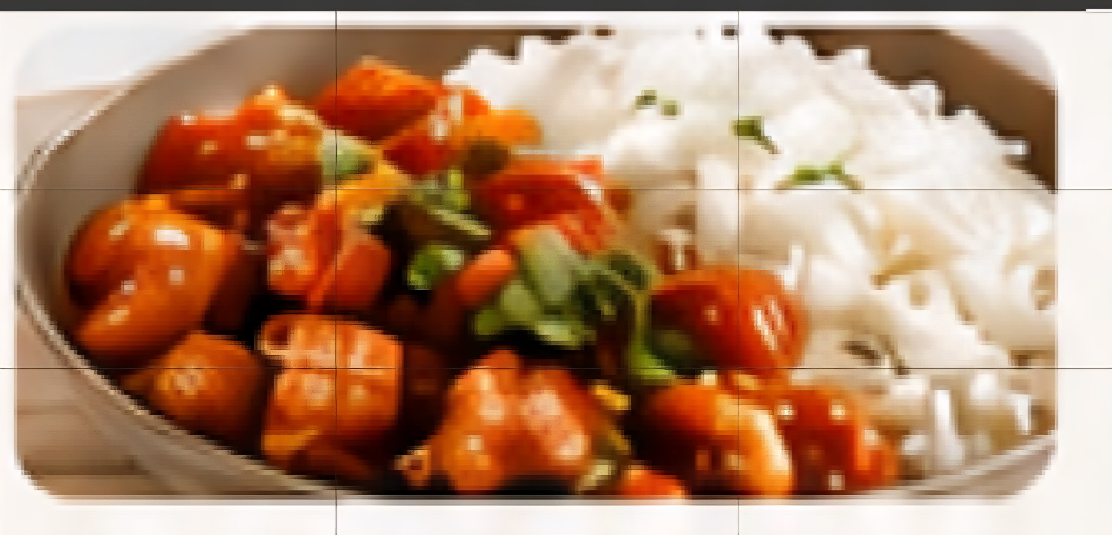 Sweet Chilli Chicken with Rice